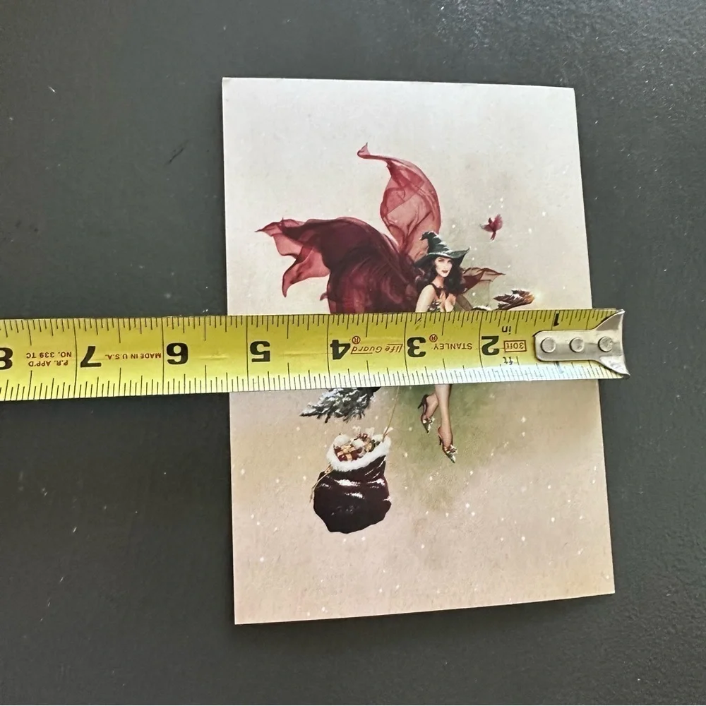 Christine McConnell Halloween DIY Queen Witch Craft Art Signed Holiday Print‎